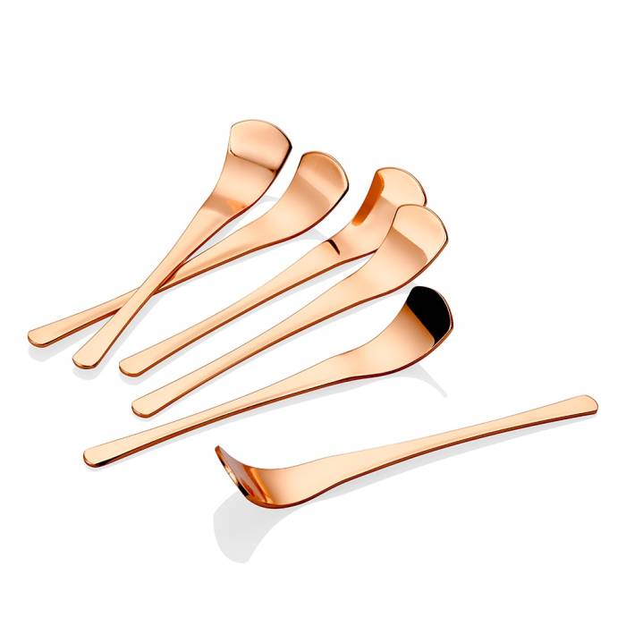 Collection Istanbul Spoon Set 6 Pieces Rose Gold