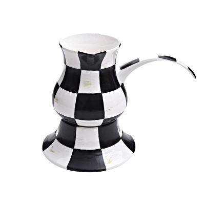 nusnus - Chequered Coffee Pot with Base