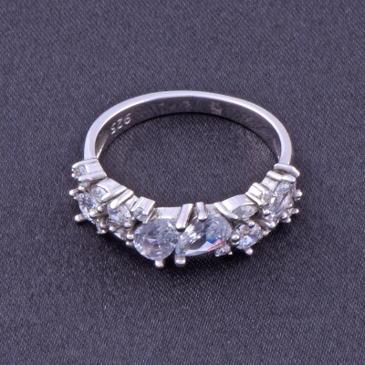 Damla Taşlı Kadın Yüzük ZRK 2260 3.4 GR NS-04132 - 2