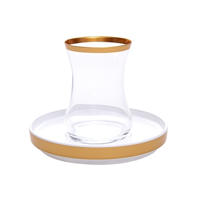 Decorim 6 Piece Tea Set Gold 01 - Thumbnail