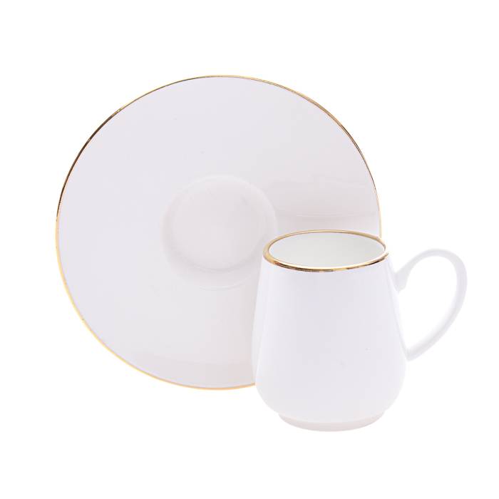 Decorim Coffee Cup Set Gold 01