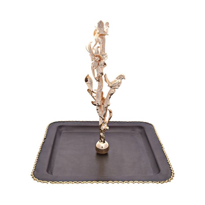 Decorium 20X20 Cm Square Cookie Holder Nature Ars 6029 - 1