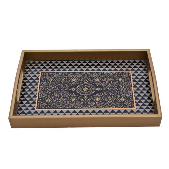 Decorium 21X33 Dikdörtgen Tepsi Asaf Ars 4672 Ak - 1