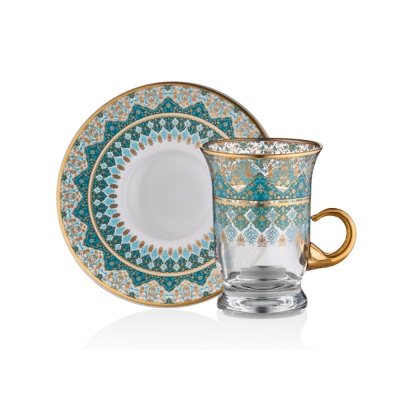 Decorium Ars 4679 18 Prc Kulplu Çay Tk Latif - Thumbnail