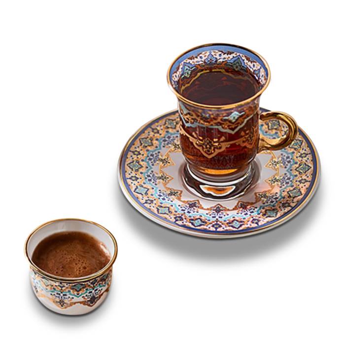 Decorium Ars 4679 18 Prc Tea With Handle Tk Nazif