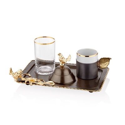 Decorium - Decorium Ars 6017 Üç Gözlü Dikd.Kahve Servis 21