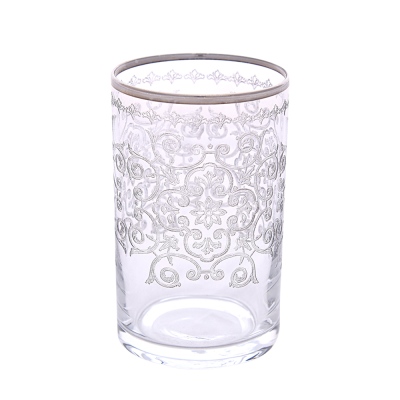 Decorium - Decorium ARS360 Coffee Side Water Glass Patrice 02 Platinum