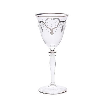 Decorium - Decorium White Wine Glass 6 Prc Bella Platinum M00502