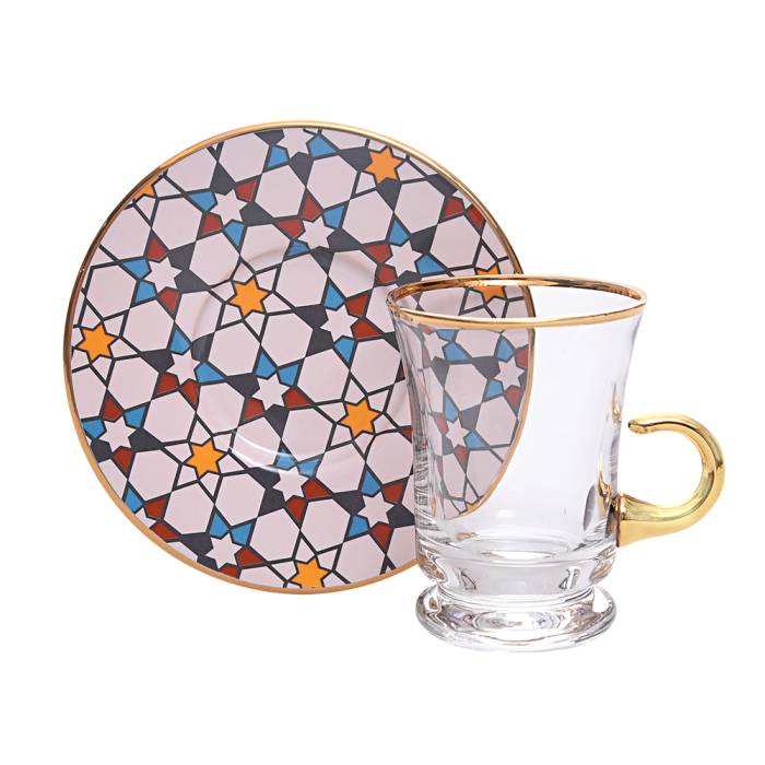 Decorium Çay Takımı Kulplu 12 Prc Sufi M01746