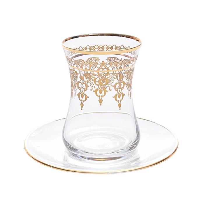 Decorium Çay Takımı Kulpsuz 12 Prc Valentia Ars 719 M00719