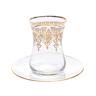 Decorium Çay Takımı Kulpsuz 12 Prc Valentia Ars 719 M00719 - Decorium