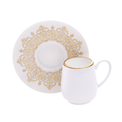 Decorium - Decorium Coffee Cup Set 12 Prc Gold