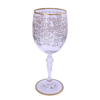 Decorium Kırmızı Şarap Bardağı 6'lı Patrice Gold 01 ARS 997 - Thumbnail
