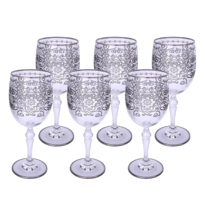 Decorium Red Wine Glass 6 pcs Patrice Platin 02 ARS 997 - Thumbnail