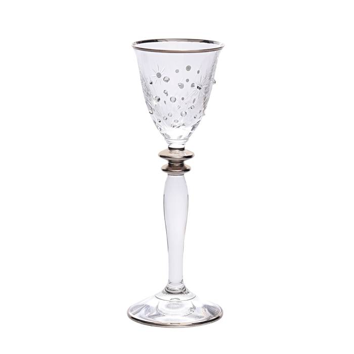 Decorium Liquor Glass 6 Prc Gardenia M00508