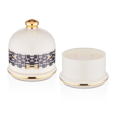 Decorium - Decorium M01079-AB Candle Monochrome