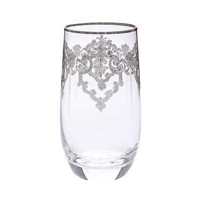Decorium - Decorium Soft Drink Glass 6 Prc Palas Platinum M01117