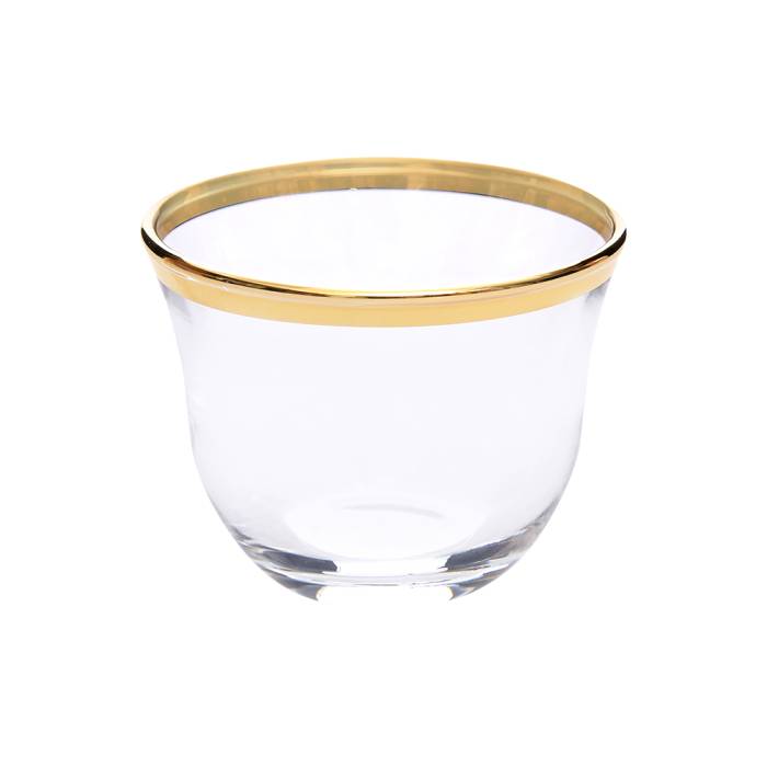 Decorium Mirra Bardağı 6 Prc Dalıa Altın M00409