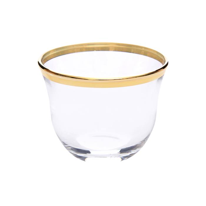 Decorium Mırra Bardağı 6 Prc Dalıa Altın M00409