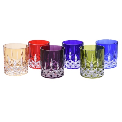 Decorium Viski Bardağı 6 Prc Crıstallıne 6 Renk M03601 - Thumbnail