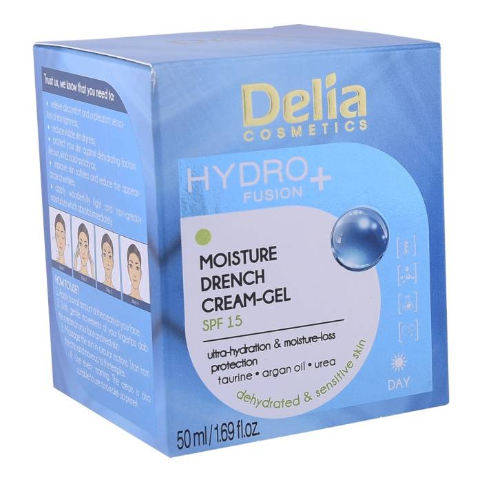 Delia Hydro Bosst Serum Gel Day Cream Spf 15