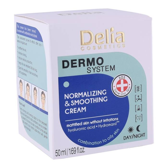 Delia Normalızıng&Smoothıng Cream 50 ml