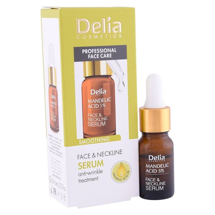 Delia Smoothing Serum Face-Neck 10ml
