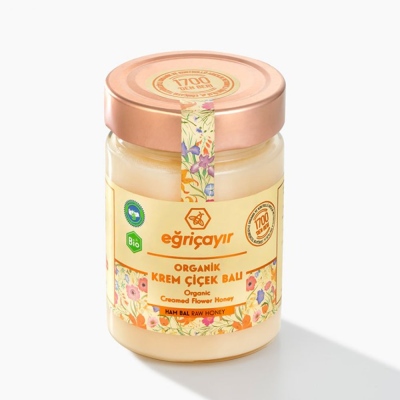 Eğriçayır - Eğriçayır Krem Bal Organik 450g