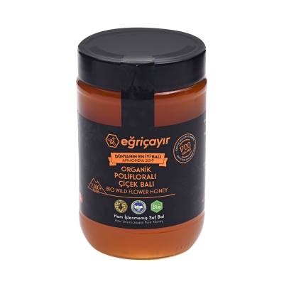 Eğriçayır - Eğriçayır Organic Flower Honey with Polyflora 850 Gr