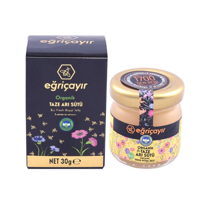 Eğriçayır Organic Royal Jelly 30 Gr