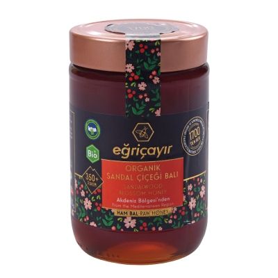 Eğriçayır - Eğriçayır Organic Sandal Blossom Honey 850 gr