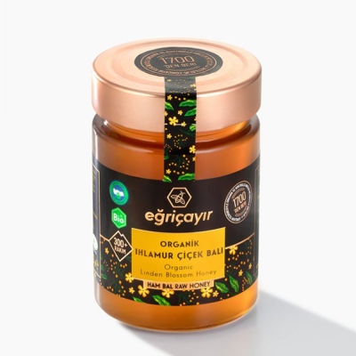 Egricayır - Egricayır Organic Linden Flower Honey 450g