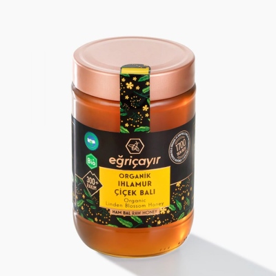 Egricayır - Egricayır Organic Linden Flower Honey 850g