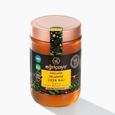Eğriçayır - Eğriçayır Organik Ihlamur Çiçek Balı 850g