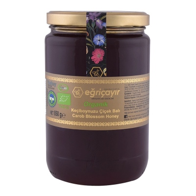 Eğriçayır - Eğriçayır Organik Keçiboynuzu Balı 850 Gr