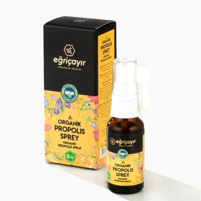 Egricayır - Egricayır Organik Propolisli Boğaz Spreyi 20 ml