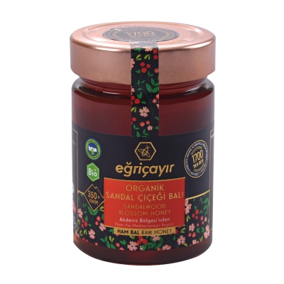 Eğriçayır - Eğriçayır Organik Sandal Çiçeği Balı 450 gr