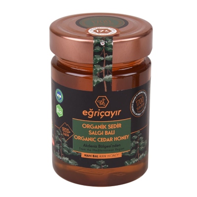 Eğriçayır - Eğriçayır Organik Sedir Balı 450 Gr