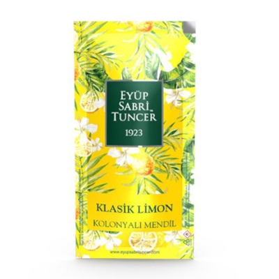 Eyüp Sabri Tuncer - EST Refreshing Towel Classic Lemon 5x10 cm 150 pcs