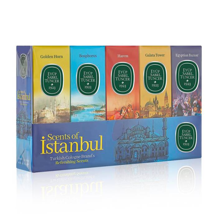 Eyüp Sabri Tuncer 5'li 16 ml Kolonya - Scents of İstanbul