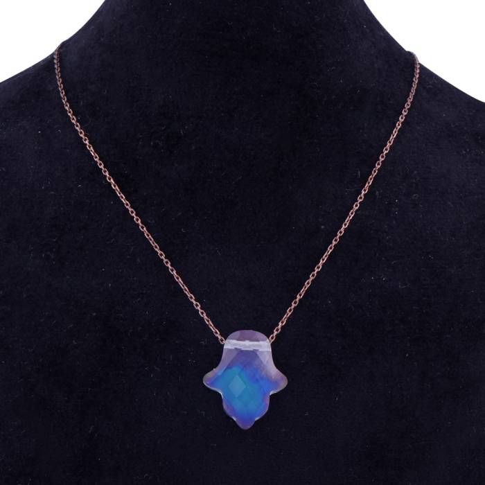 Fatma Ana Eli Women Blue Necklace ADT-1004