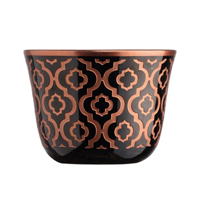 Glazze - Glazze Olympos Black Copper 6 Piece Porcelain Mırra Set Glz 130