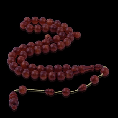 Globe Cut Silvery Katalin Rosary Elt 23 - Thumbnail