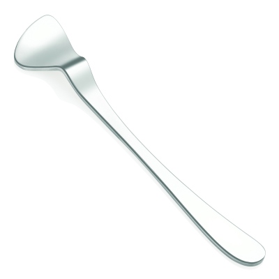 Glore Spoon St 6 Shiny Silver Steel - Thumbnail
