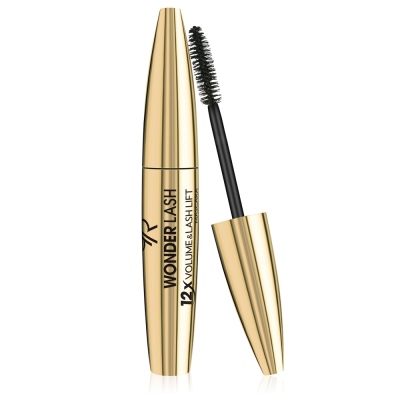 Golden Rose - Golden Rose 12 Kat Hacim Sağlayan Siyah Maskara - Wonder Lash Mascara Black