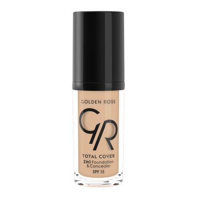 Golden Rose 2-in-1 Foundation & Concealer - Total 2 in 1 Foundation & Concealer - Thumbnail