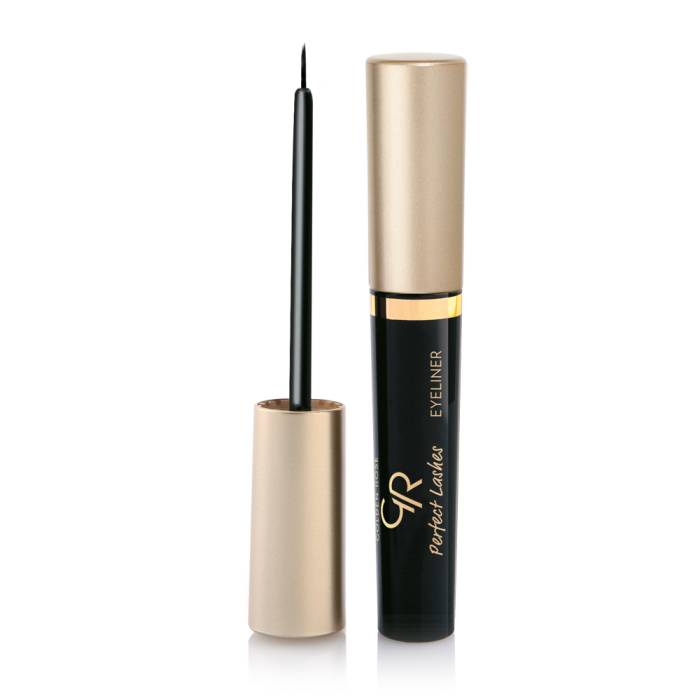 Golden Rose Black Eyeliner - Perfect Lashes Black Eyeliner