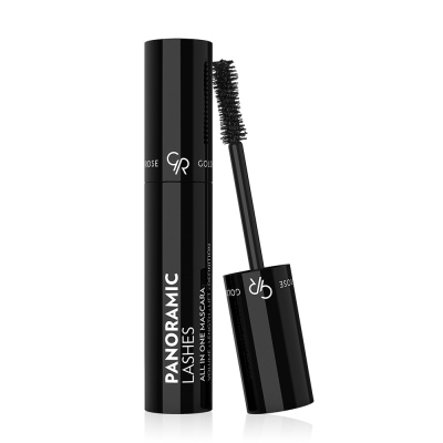 Golden Rose - Golden Rose Hacim Veren Siyah Maskara - Panoramic Lashes All İn One Mascara