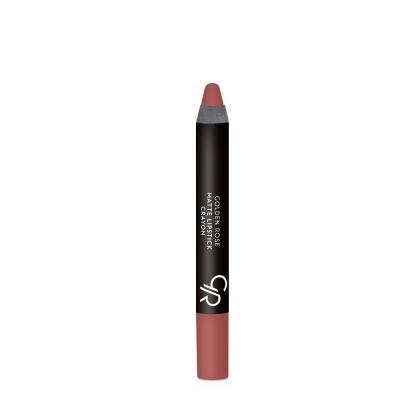 Golden Rose Matte Pencil Lipstick - Matte Lipstick Crayon - Thumbnail