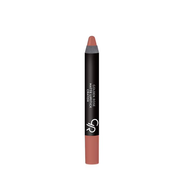 Golden Rose Matte Pencil Lipstick - Matte Lipstick Crayon